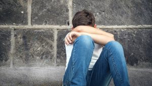 Teenager with Anxiety